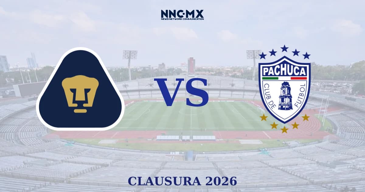 U.N.A.M. - Pumas vs CF Pachuca EN VIVO: minuto a minuto | Liga MX