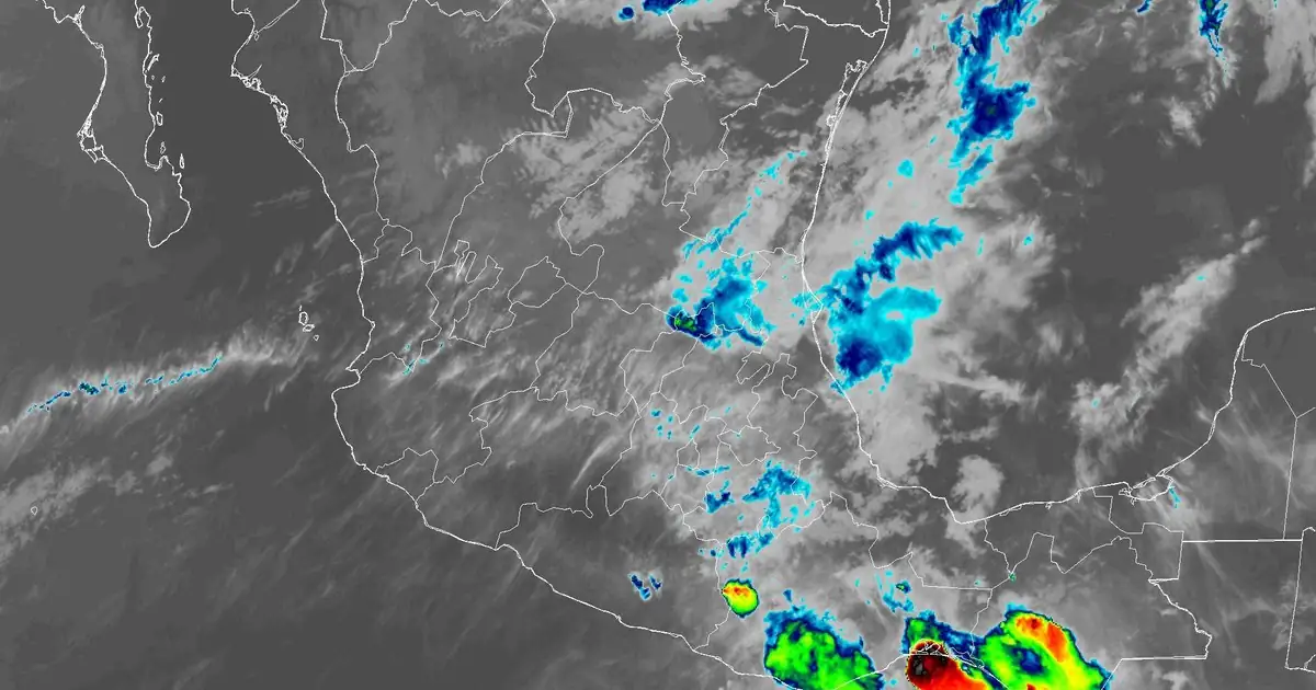 Clima en México viernes 22 mayo 2026: tormentas eléctricas y lluvias intensas en 7 estados