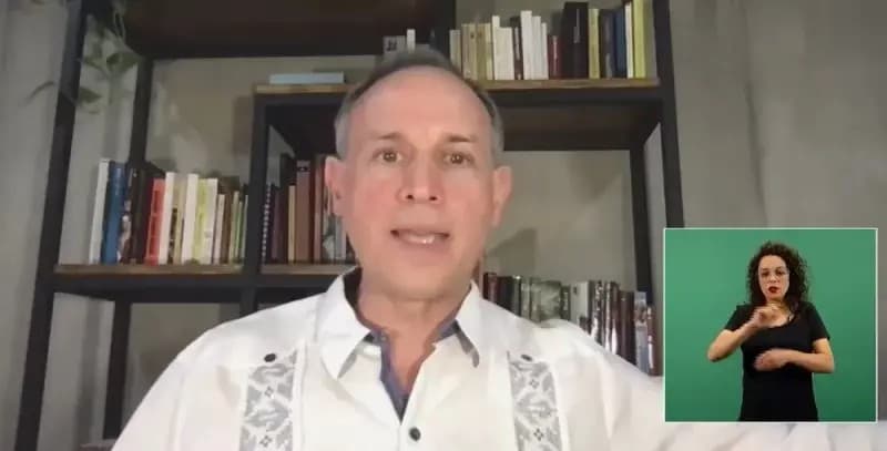 López-Gatell regresa de forma virtual a las conferencias de prensa