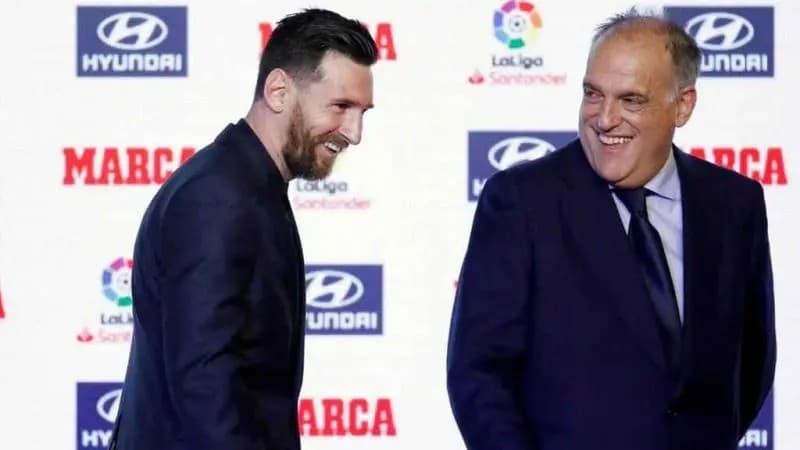 Tebas: \"Adoro a Messi, ¿cómo podía hacerle la guerra?\"