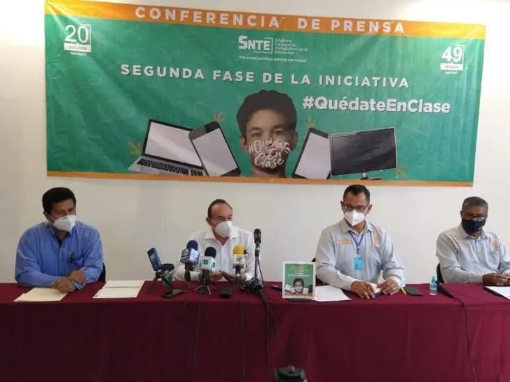 Nayarit. Invita SNTE a donar aparatos electrónicos para la iniciativa \"Quédate en Clase 2020\"