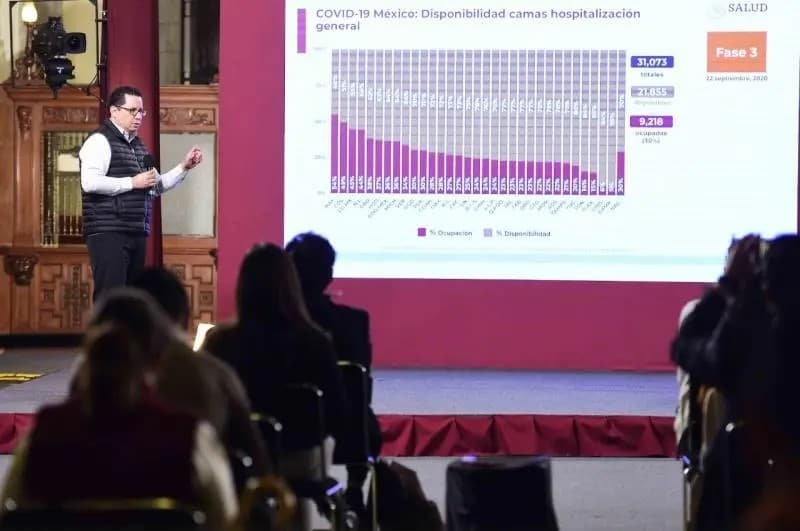 COVID-19. México suma 705 mil 263 casos confirmados y 78 mil 907 muertes