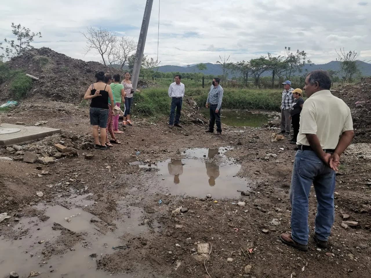 Tepic. Apoya Gobierno del Estado a colonos de los Valles ante lluvias