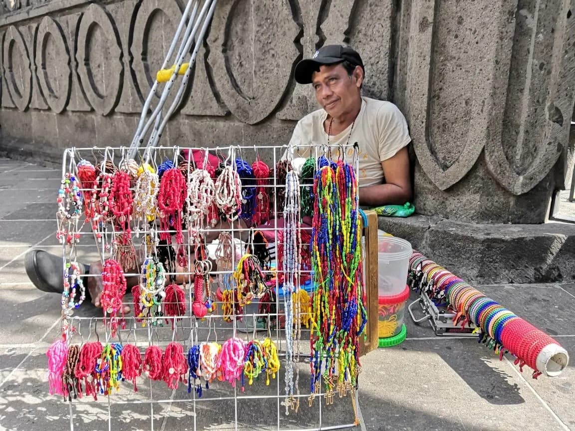 Tepic. Vendedores ambulantes sufren los efectos de la pandemia