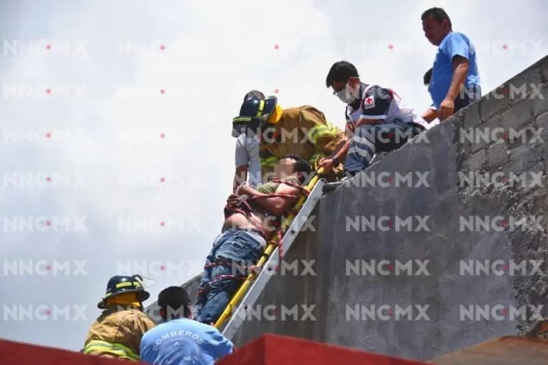 Pintor sufre fuerte descarga eléctrica y vive para contarlo