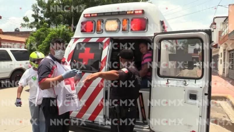 Tepic. Motociclista choca con camioneta repartidora de gas