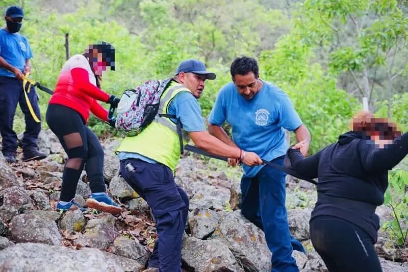 Nayarit. Localizan con drones a 17 personas extraviadas en San Luis de Lozada