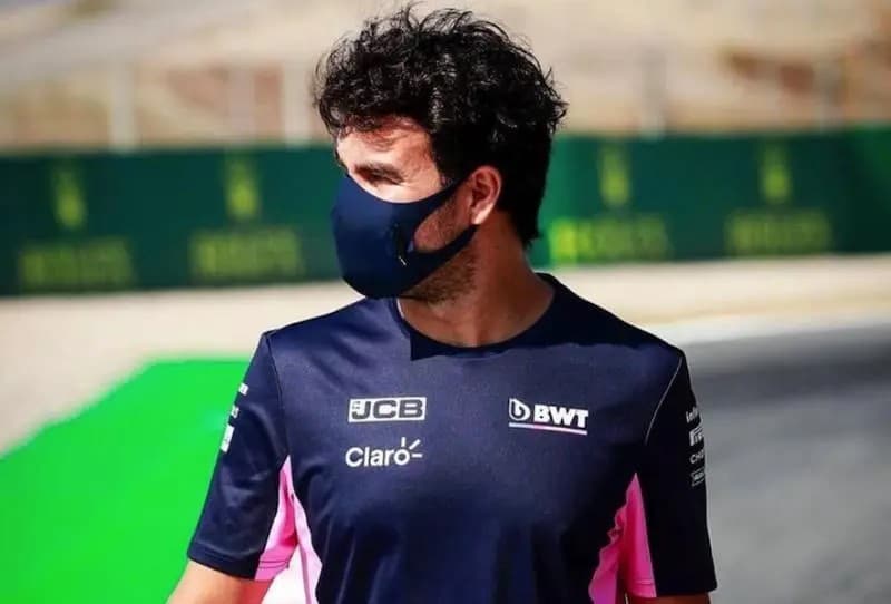 Sergio Peréz volverá al GP de España tras dar negativo por COVID-19