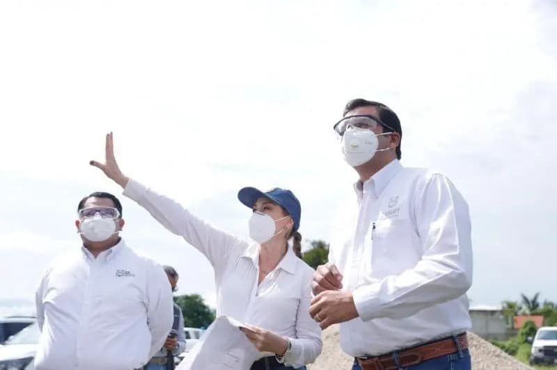 Supervisa Gobernador obras de infraestructura educativa en Bahía de Banderas