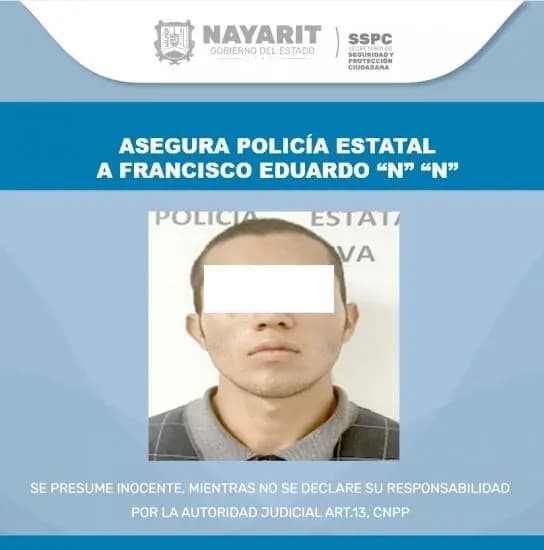 Peligroso sujeto es capturado
