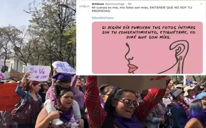 #SonMisFotos: Las redes se solidarizan con joven que denuncia filtración de fotos intimas
