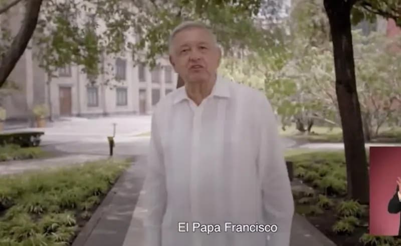 México. INE ordena a AMLO retirar promocional donde cita al Papa Francisco