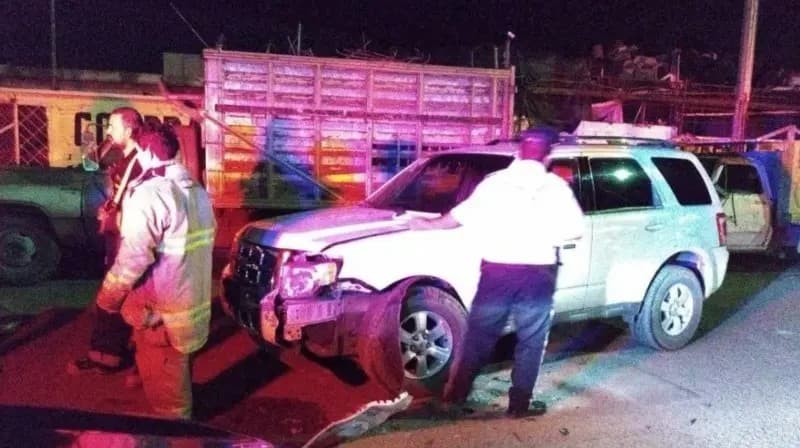 Culiacán. Encontronazo deja un lesionado sobre avenida Patria