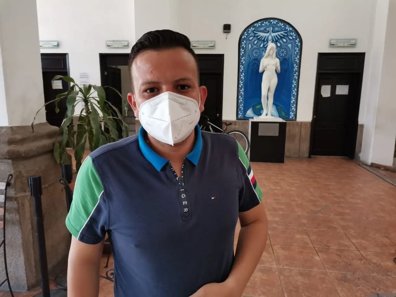 Tepic. Mantienen filtros sanitarios en dependencias municipales