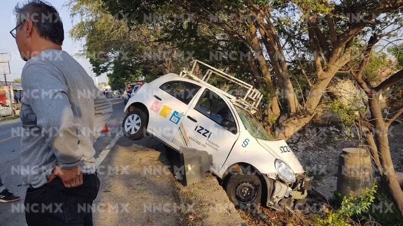Se accidentaron empleados de IZZI