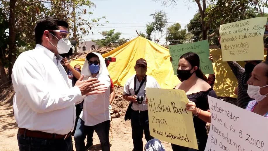 Tuxpan. Familiares de Zoyka Canales piden justicia al Gobernador