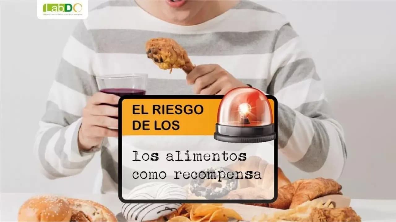 La trampa de los alimentos como recompensa