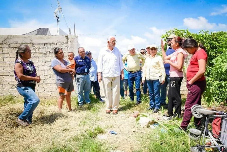 Supervisa gobernador daños por la lluvia
