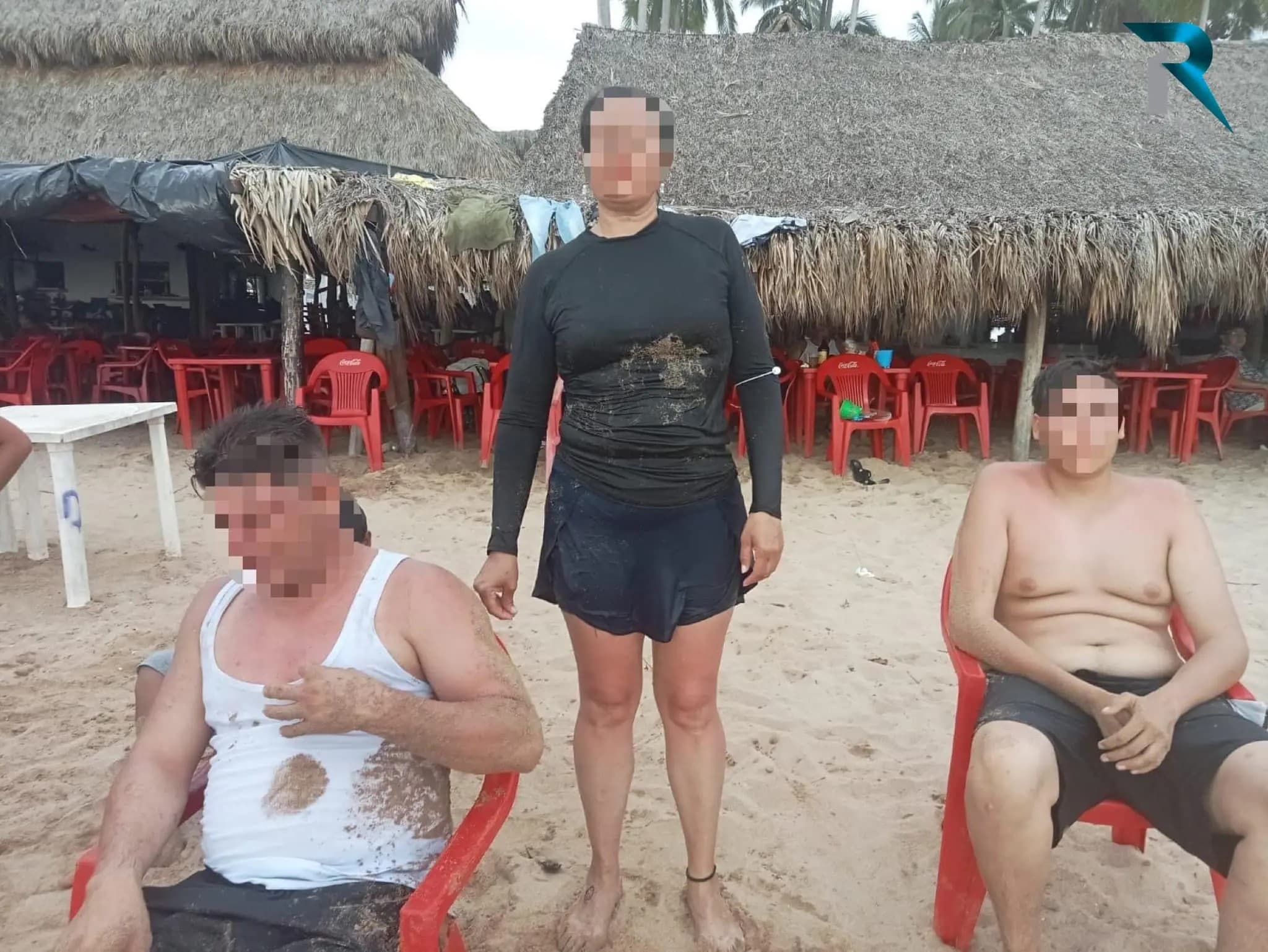 Rescate exitoso de tres turistas en playas de Compostela