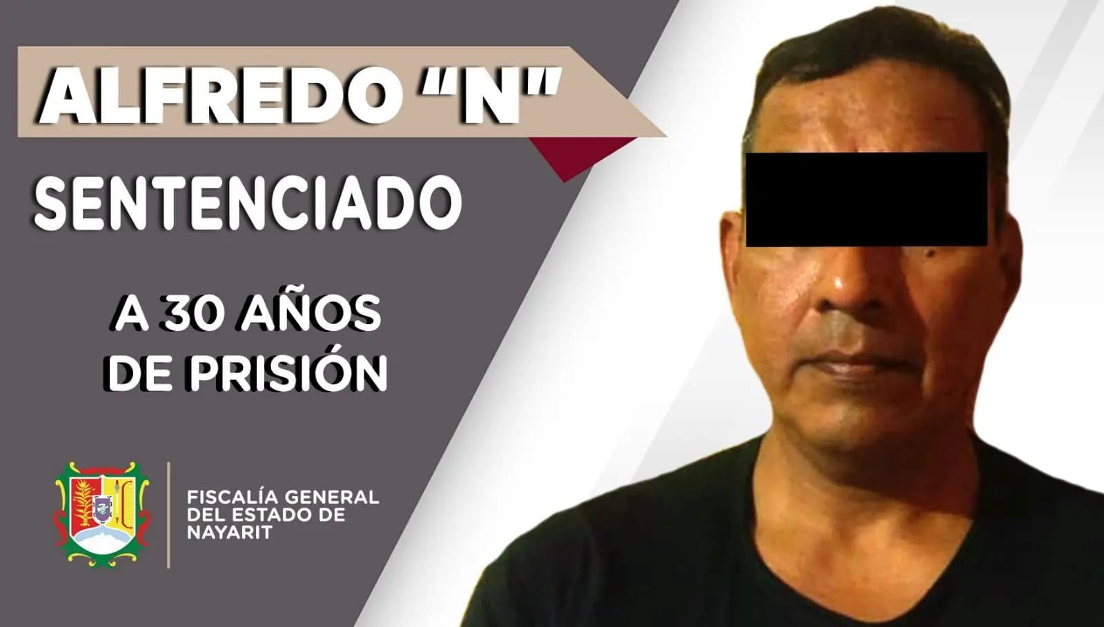 Sentencian 30 años a hombre por trata de personas en Nayarit