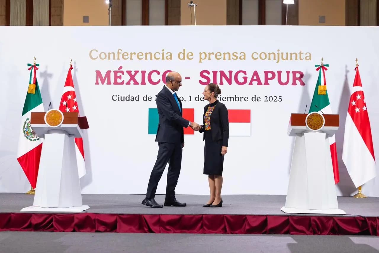 Singapur abre embajada en México; es histórico acto bilateral