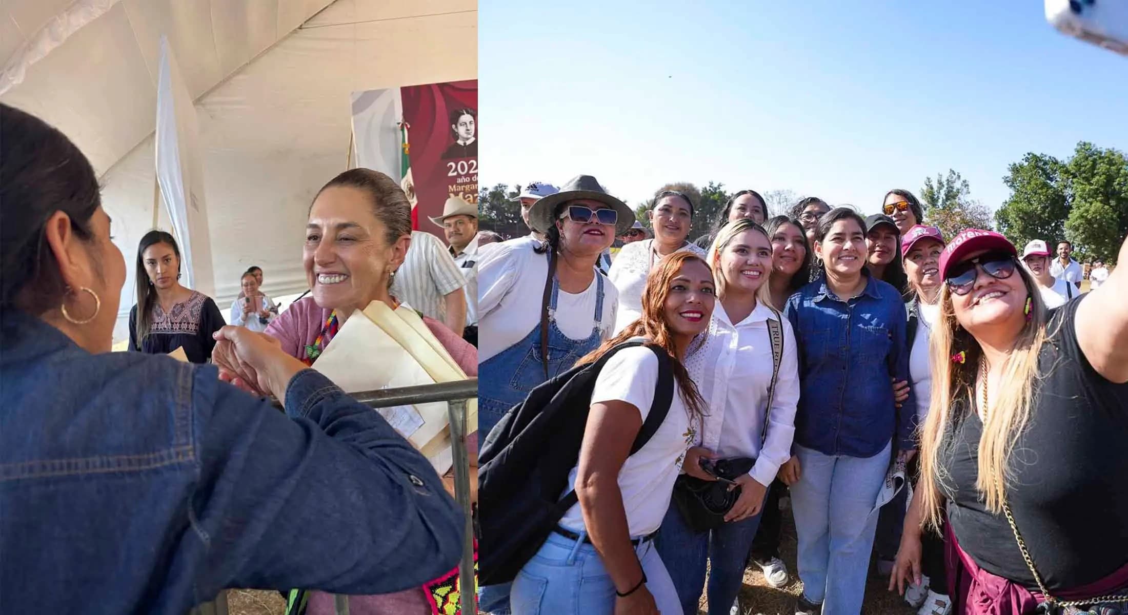 \"Donde el pueblo necesite, ahí estaré\": Elizabeth López Blanco consolida su liderazgo en Nayarit