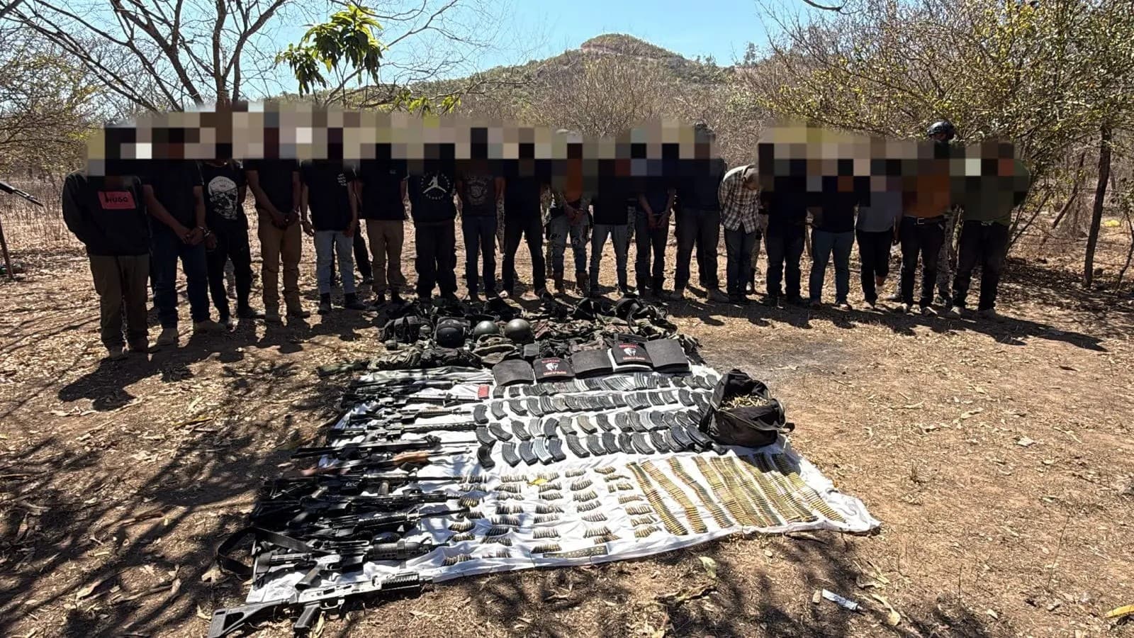 Operativo en Huajicori deja un saldo de 20 detenidos