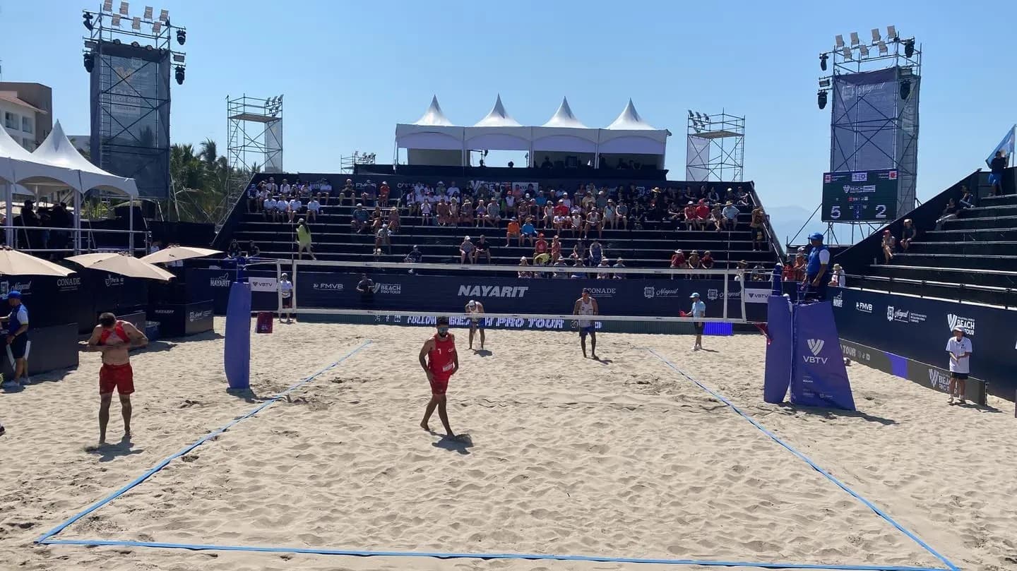 Arranca en Nayarit el Tour Mundial de Voleibol de Playa con atletas olímpicos