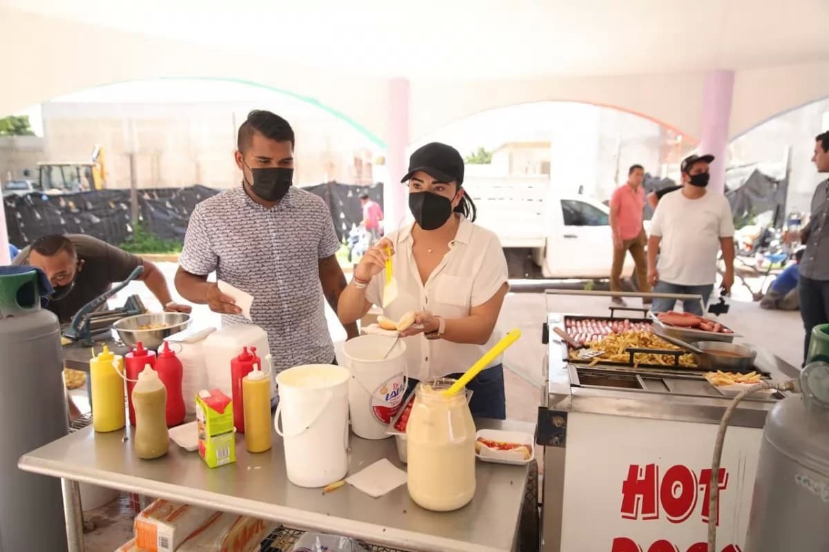 Brindan legisladores apoyo alimentario en la zona norte