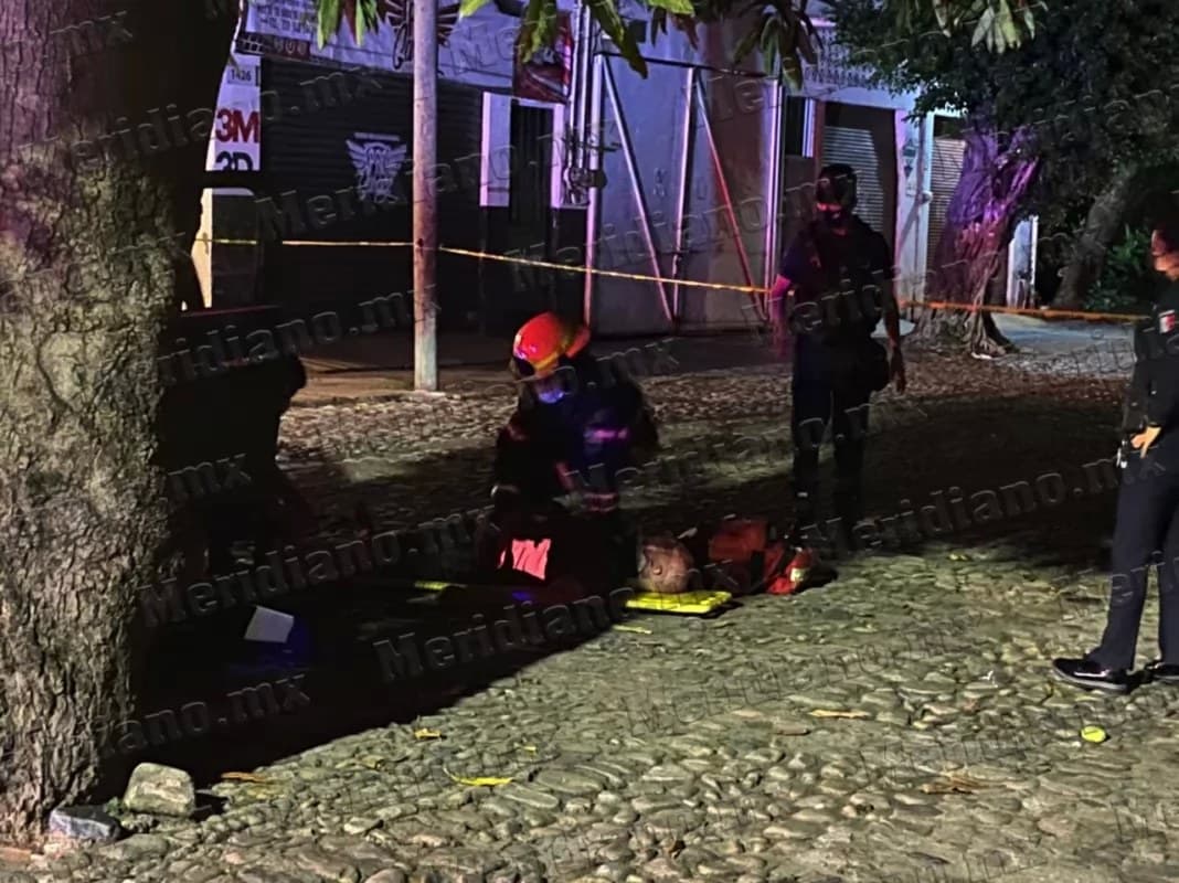 ¡extranjero sufrio fuerte accidente!