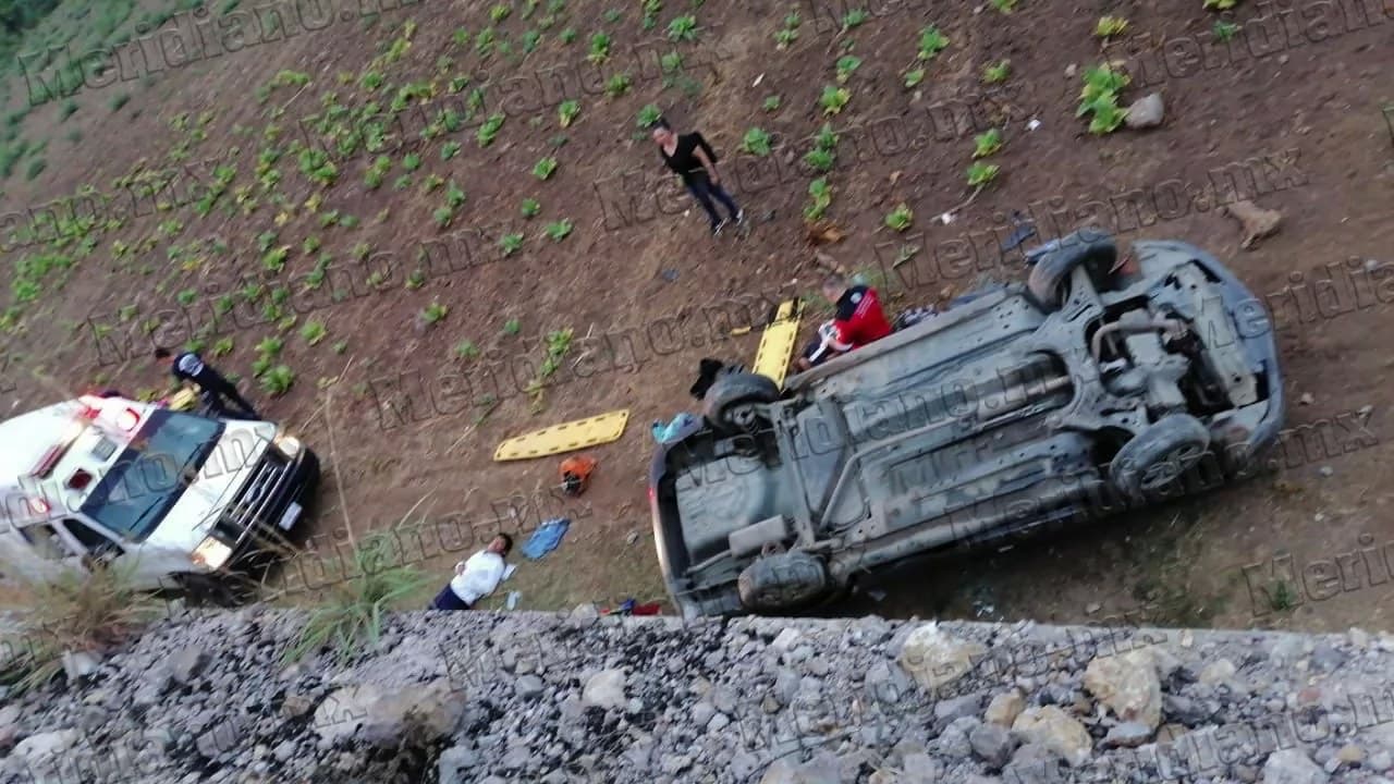 ¡terrible volcadura en la puerta de lima!