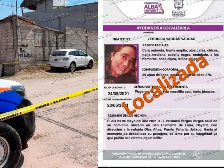 Localizan a Verónica Vargas