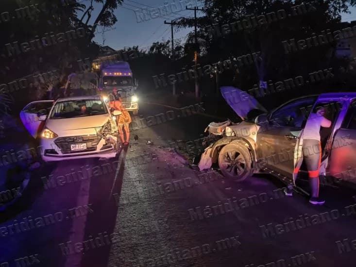 ¡chocaron de frente en curva del macuaz!