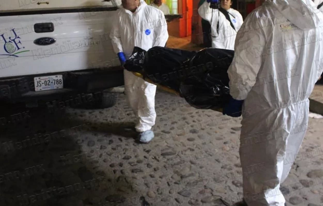 ¡murió un extranjero!