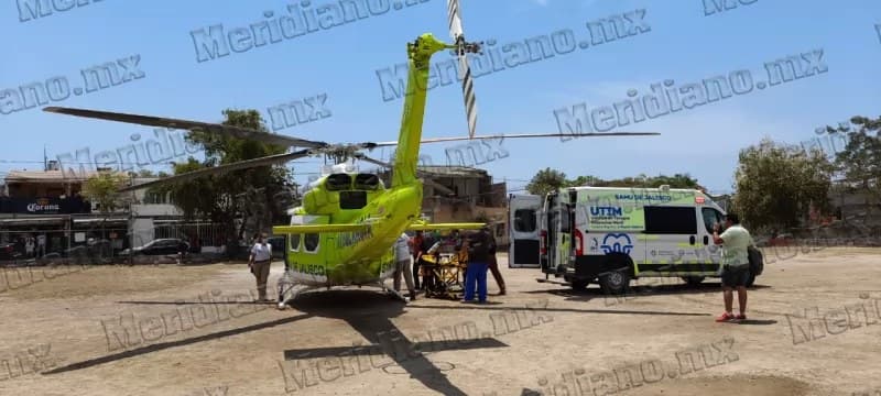 ¡trasladan niña grave a guadalajara!