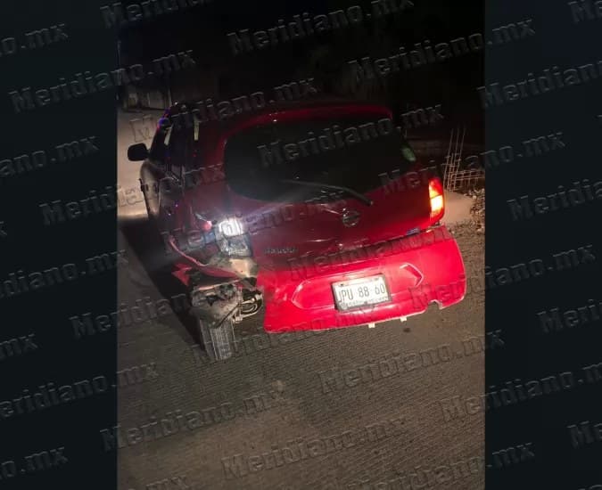 ¡aparatoso choque en la avenida palma real!