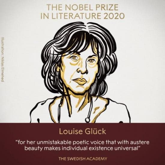 Nobel 2020. Gana el premio de Literatura 2020 la estadounidense Louise Glück