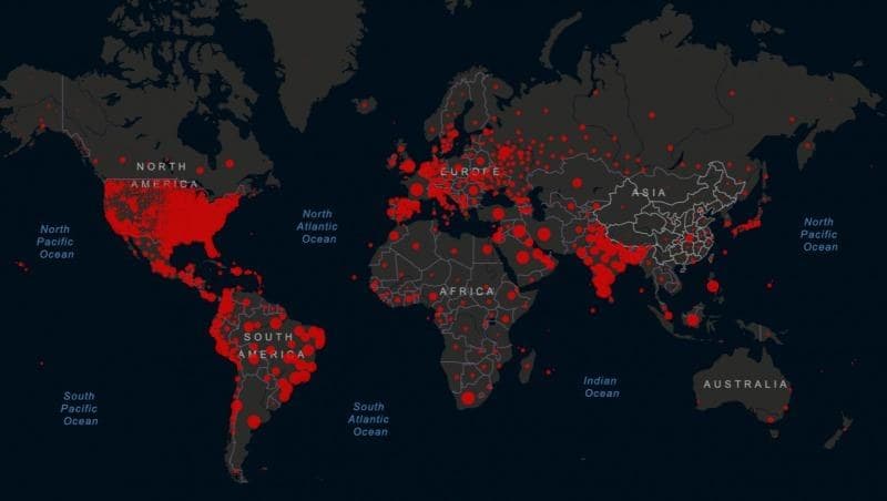 COVID-19 supera la barrera de los 40 millones de contagios en el mundo