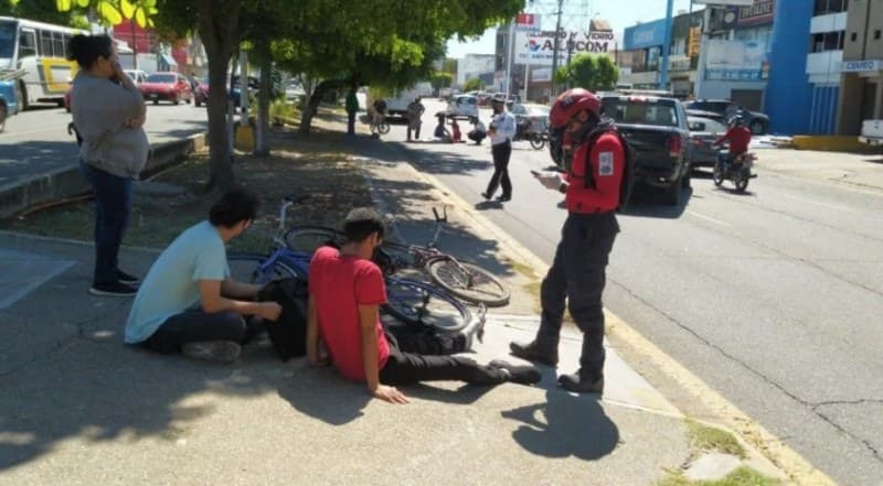 Tres lesionados tras choque por la Ejército Mexicano en Mazatlán