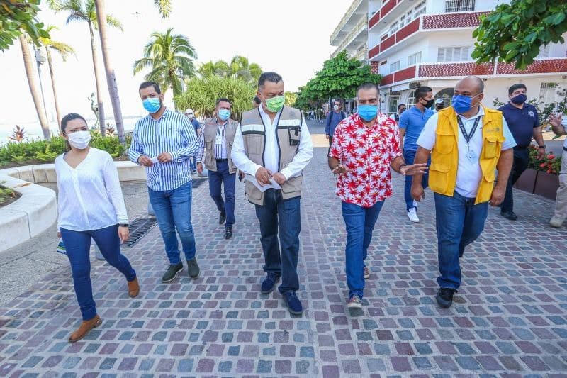 Supervisan Cumplimiento de las Medidas Sanitarias