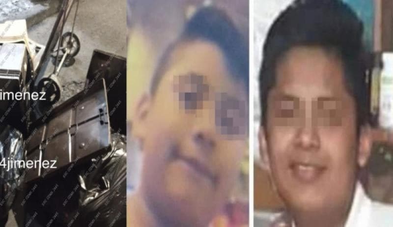 Trasladaba en “diablito” restos de dos menores