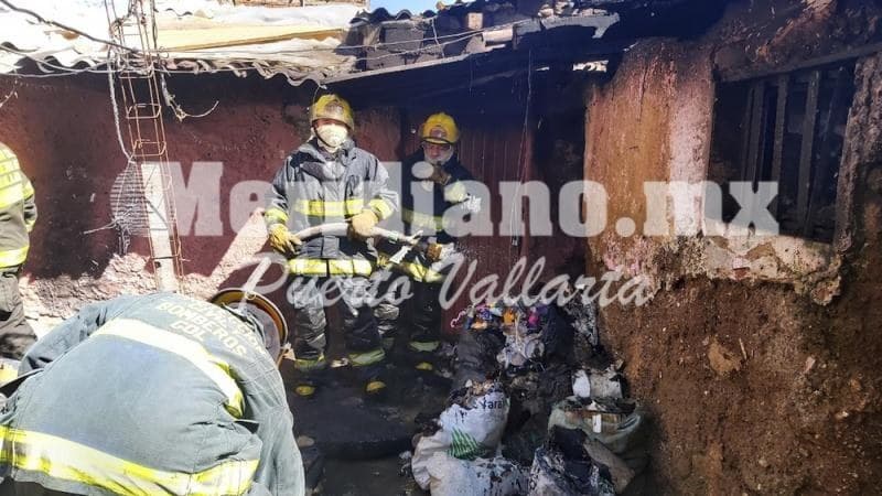 En colonias de guadalajara…  ¡se incendian  dos viviendas!