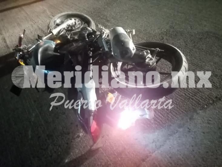 En paseos universidad…  ¡choco joven motociclista!