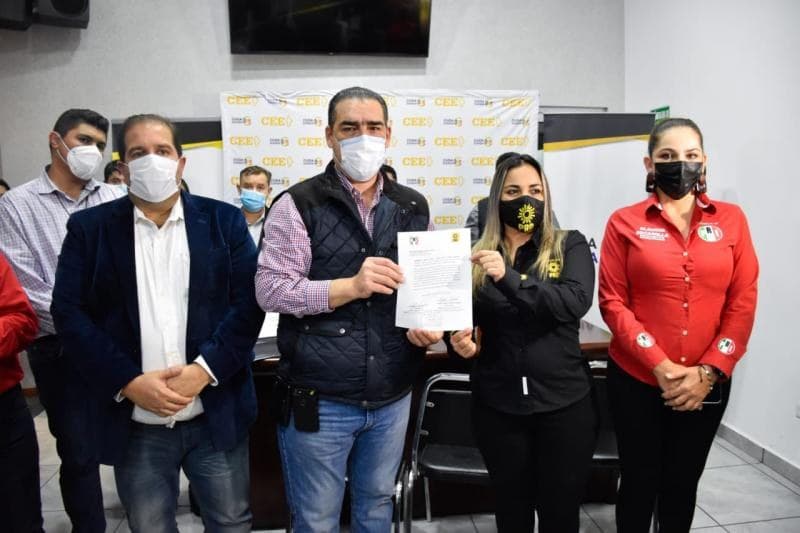 PRI y PRD formalizan alianza en Nuevo León; PAN y MC van solos