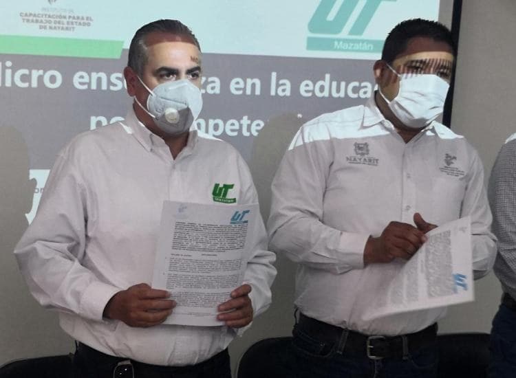 ICATEN firma convenio con la UT Mazatán para fortalecer conocimientos