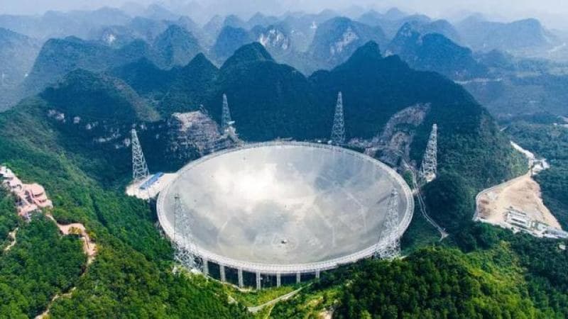 Radiotelescopio de China atrae científicos extranjeros