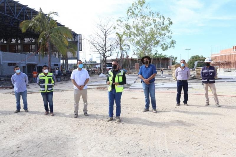 Supervisan Dávalos y SEDATU Obras de Mejoramiento Urbano