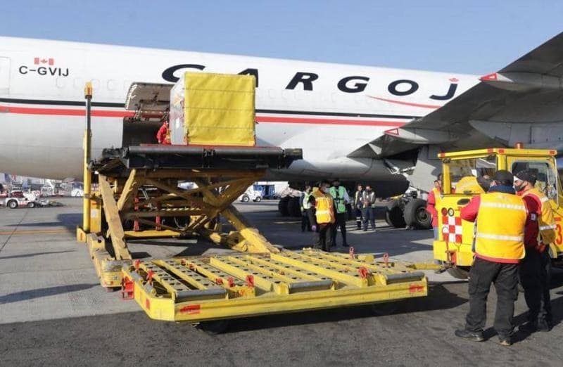 Llegan segundo y tercer cargamento de vacunas antiCOVID a México