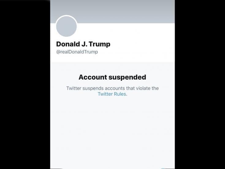 Twitter suspende indefinidamente la cuenta de Donald Trump