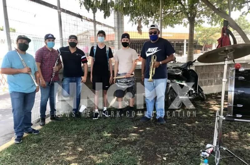 Reaparecen bandas musicales en las calles de Tepic